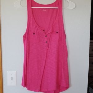 Express pink tank top